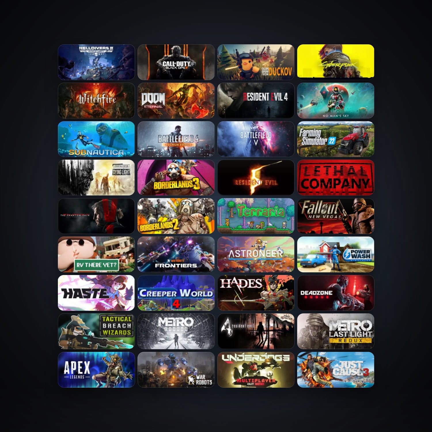 Steam 107 games, clean · 261284519 — HabibiAccounts