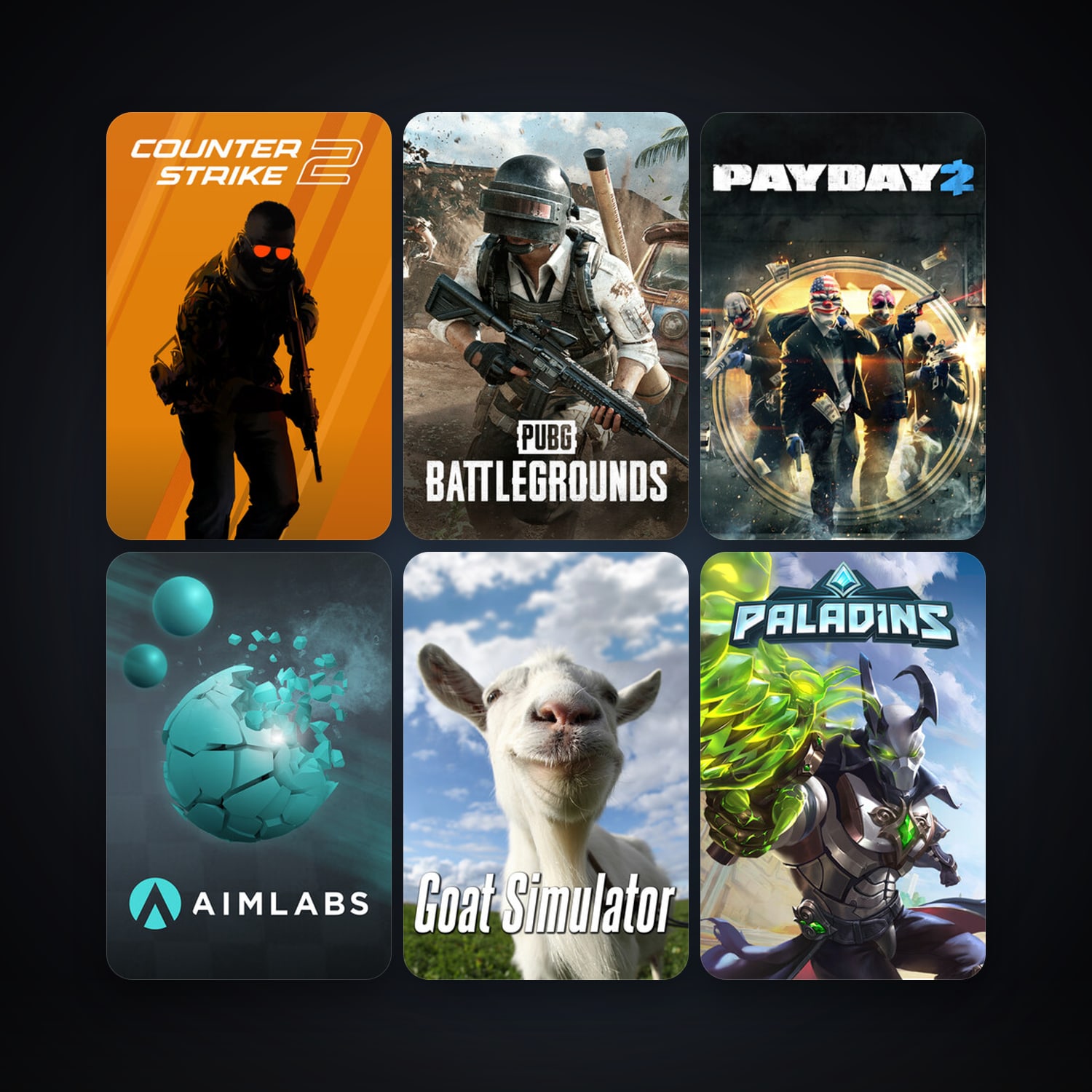 CS2 Prime + PAYDAY 2, 13 games, clean — HabibiAccounts