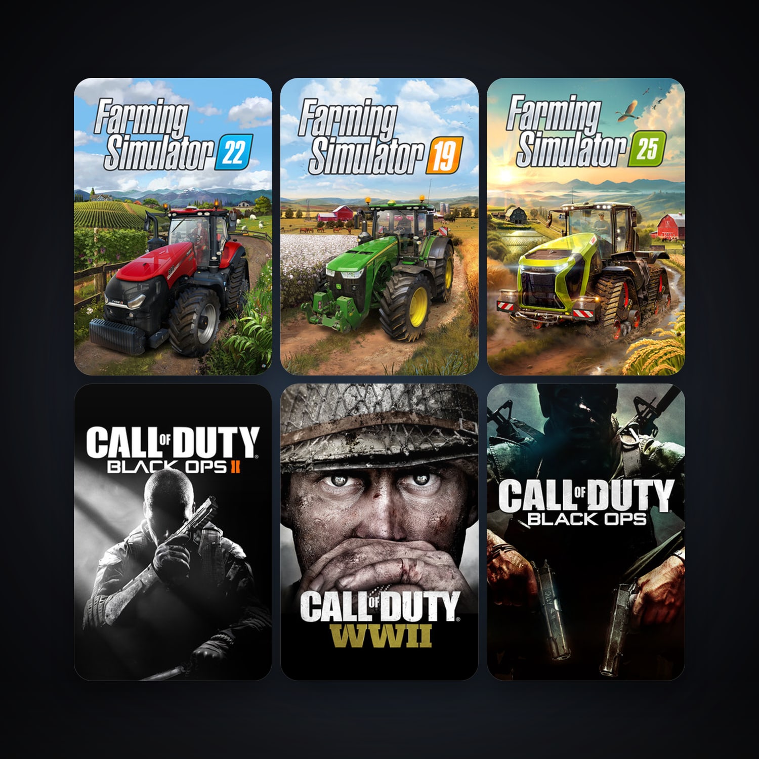 Call of Duty: Modern Warfare 2 (2009) + Call of Duty: Modern Warfare 3 (2011), 14 games, clean — HabibiAccounts