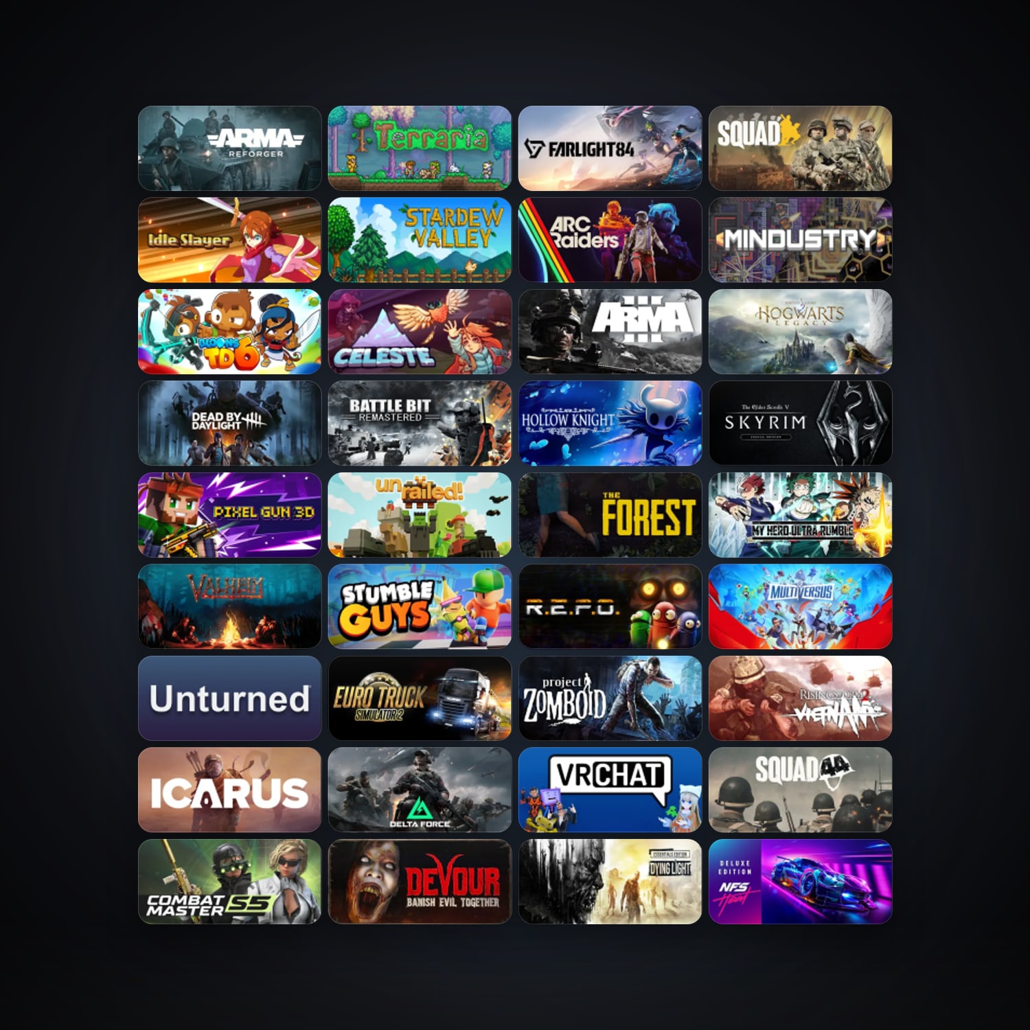 Steam 117 games, clean — HabibiAccounts