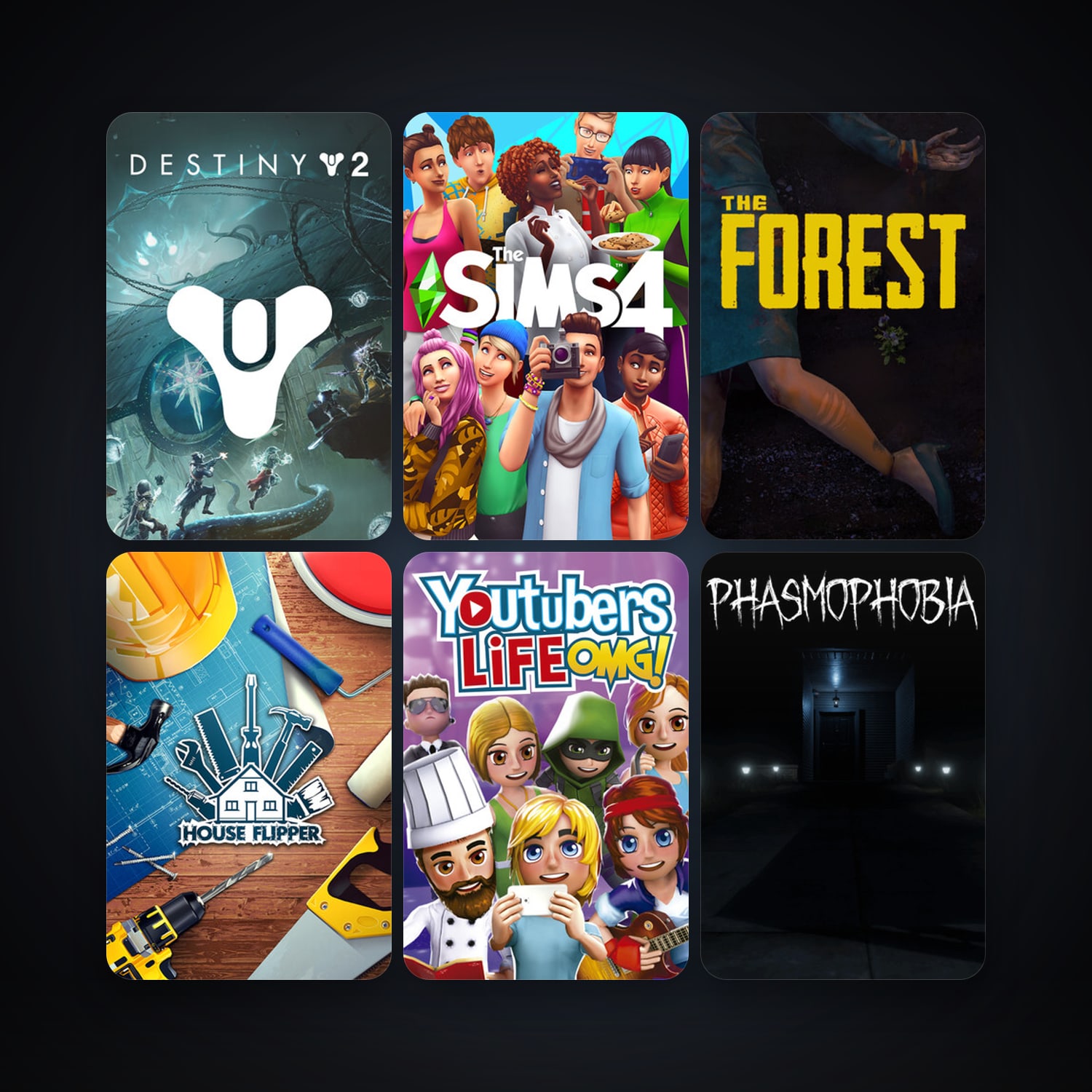 Free CS2 (No Prime) + The Forest, 16 games, clean — HabibiAccounts