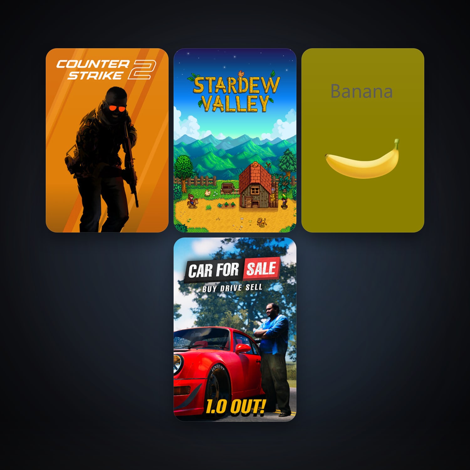 Steam 140 games, clean — HabibiAccounts