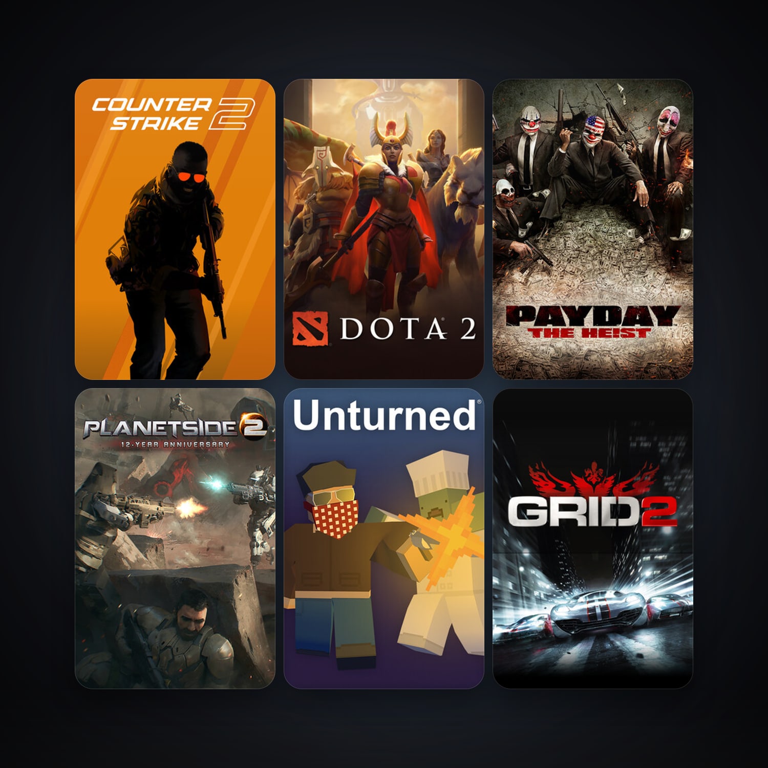 Dota 2 + CS2 Prime, 17 games, Steam 12, clean — HabibiAccounts