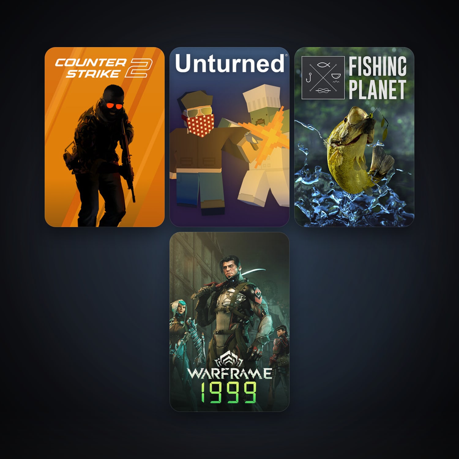 CS2 Prime + Warframe, 12 games, clean — HabibiAccounts