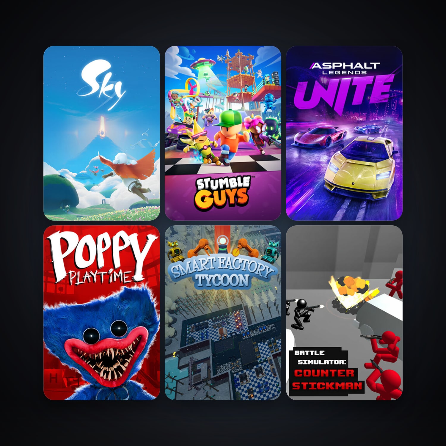 Initial Drift Online + Stumble Guys, 12 games, clean — HabibiAccounts
