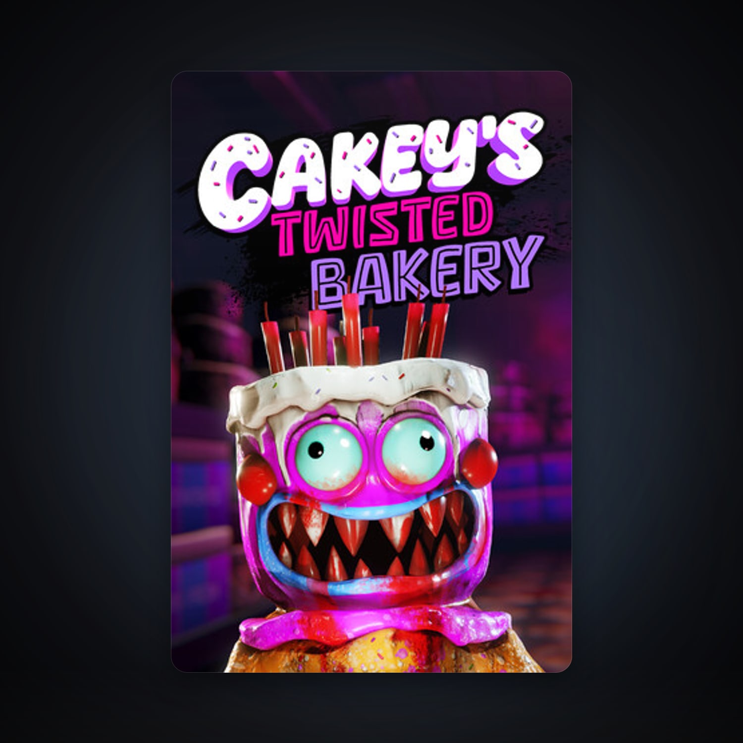 Cakey's Twisted Bakery, 3 games, clean — HabibiAccounts