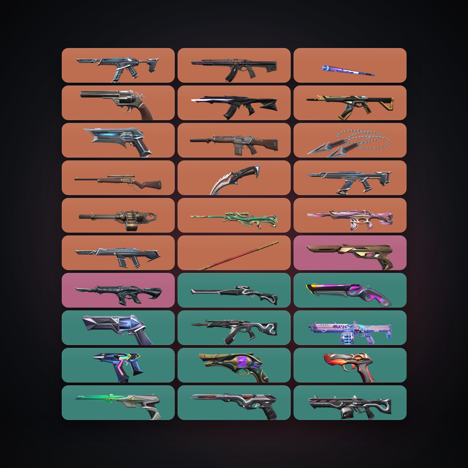 BR Bronze 3 locker — 4 knives, 55 skins, lvl 323 — HabibiAccounts