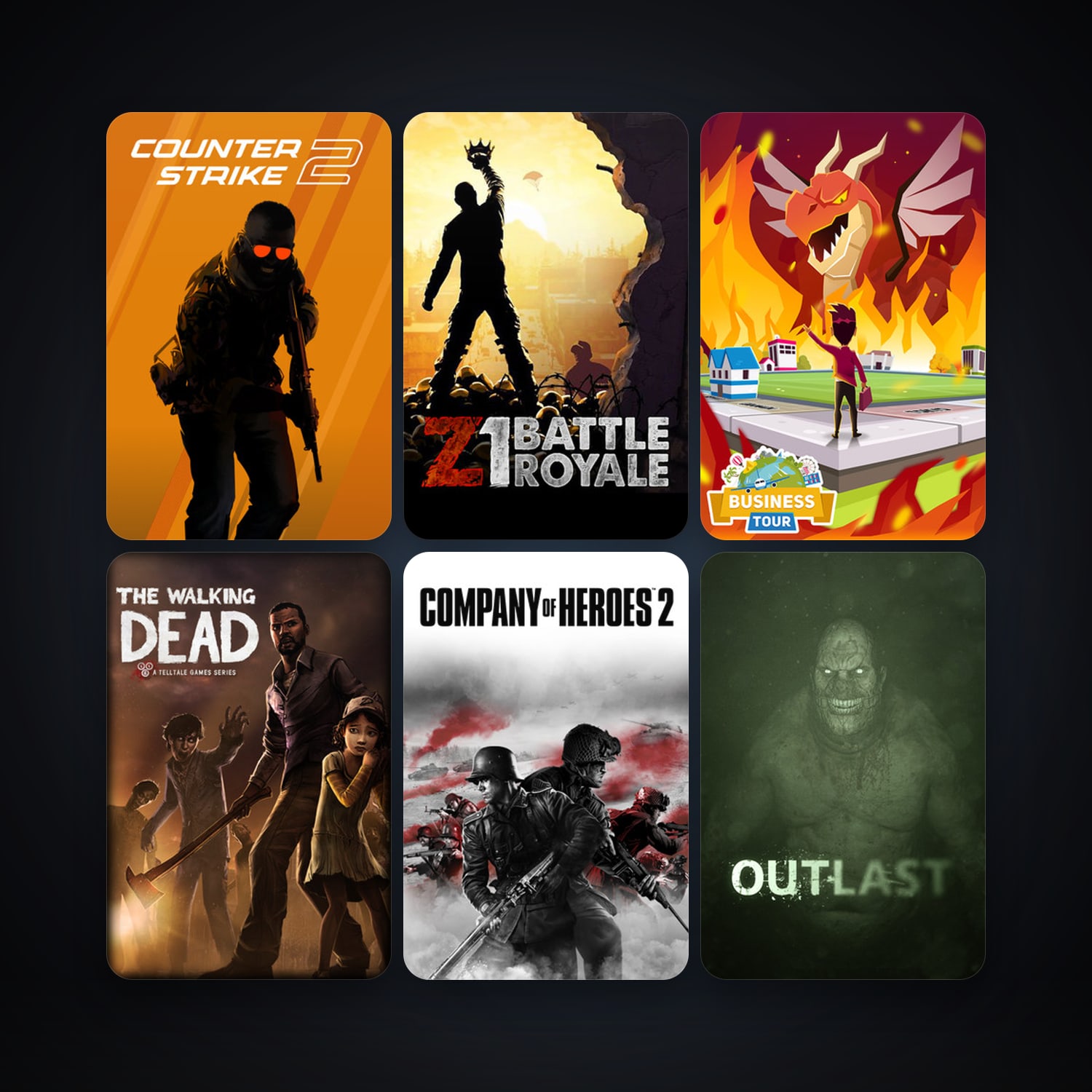 CS2 Prime + The Walking Dead, 7 games, clean — HabibiAccounts
