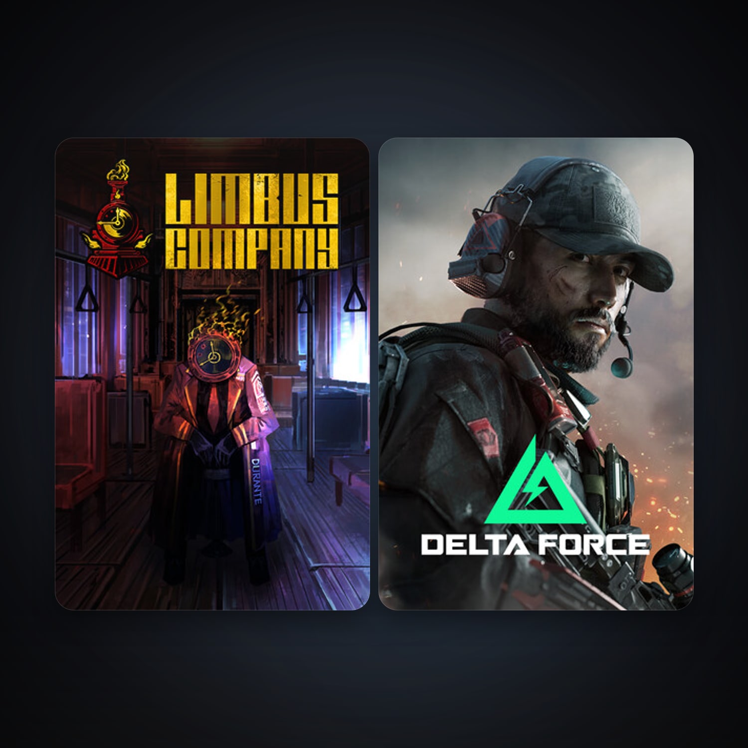 Limbus Company + Delta Force: Hawk Ops, 3 games, clean — HabibiAccounts