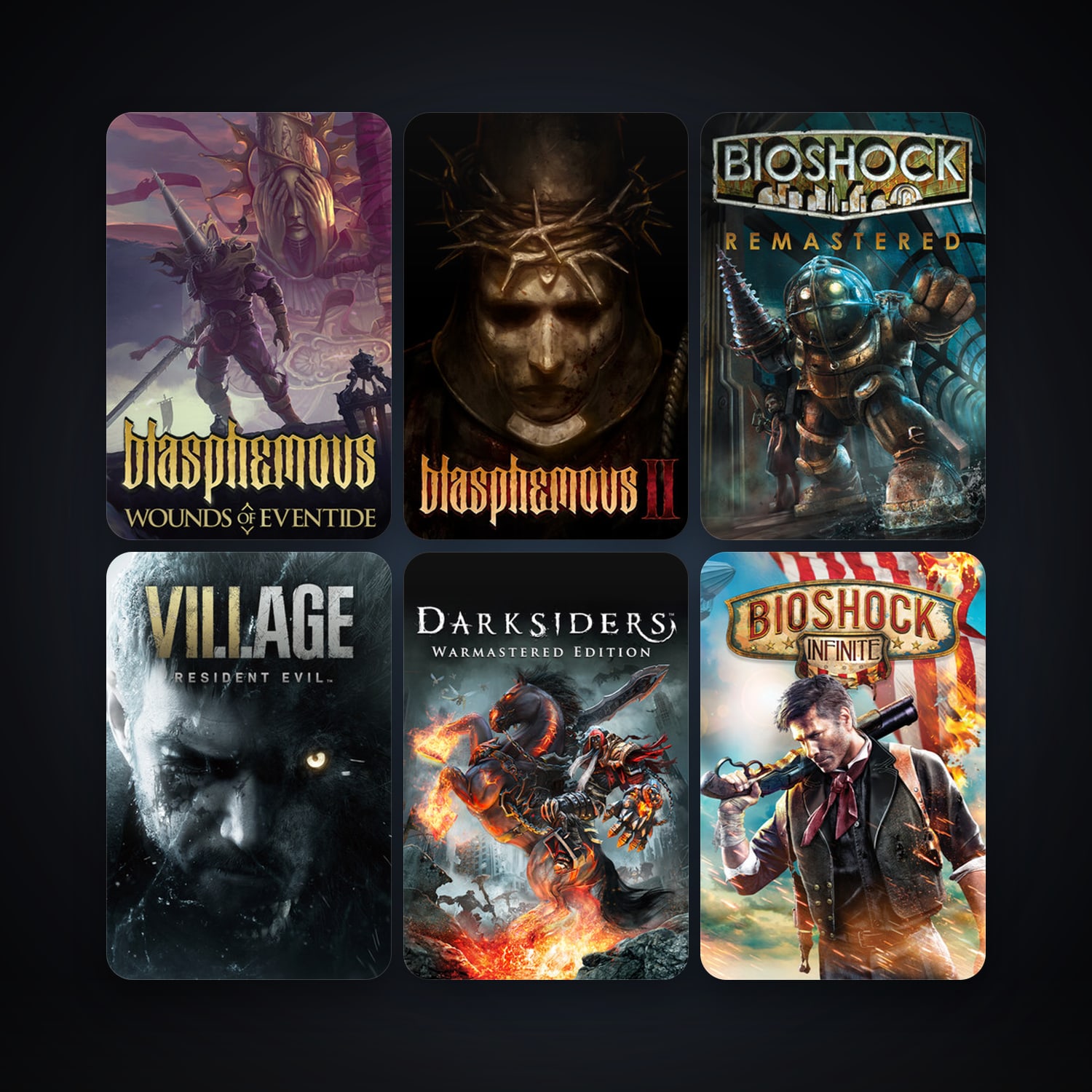 Tomb Raider: Underworld + BioShock 2, 22 games, clean — HabibiAccounts