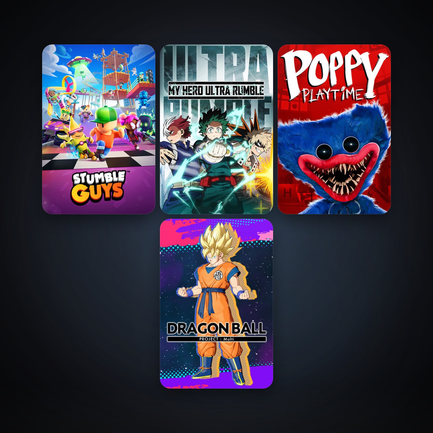 MY HERO ULTRA RUMBLE + eFootball 2024, 8 games, clean — HabibiAccounts