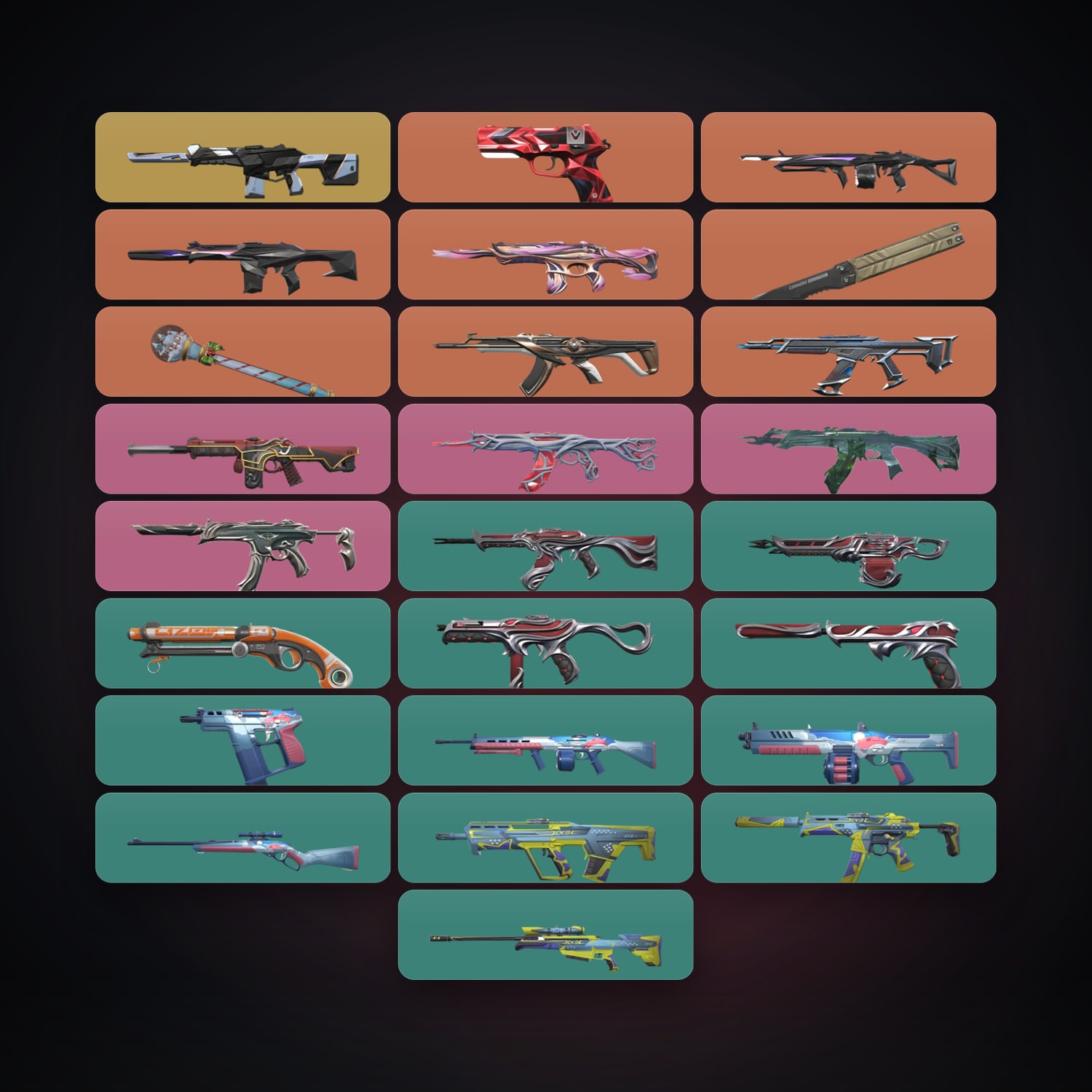 AP Bronze 1 locker — 2 knives, 26 skins, lvl 102 — HabibiAccounts