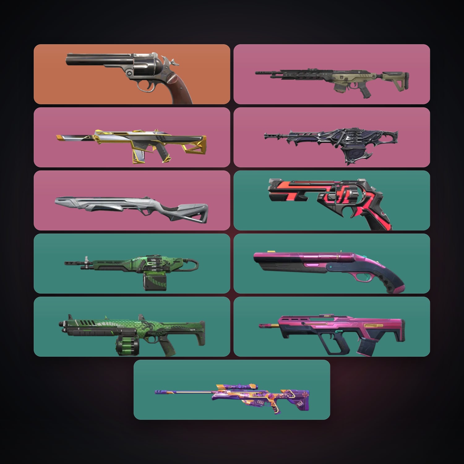 NA Plat 1 locker — 11 skins, lvl 43 — HabibiAccounts