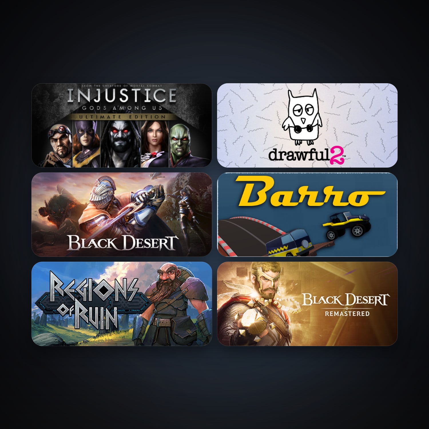 Free CS2 (No Prime) + Injustice: Gods Among Us Ultimate Edition, 54 games, clean — HabibiAccounts
