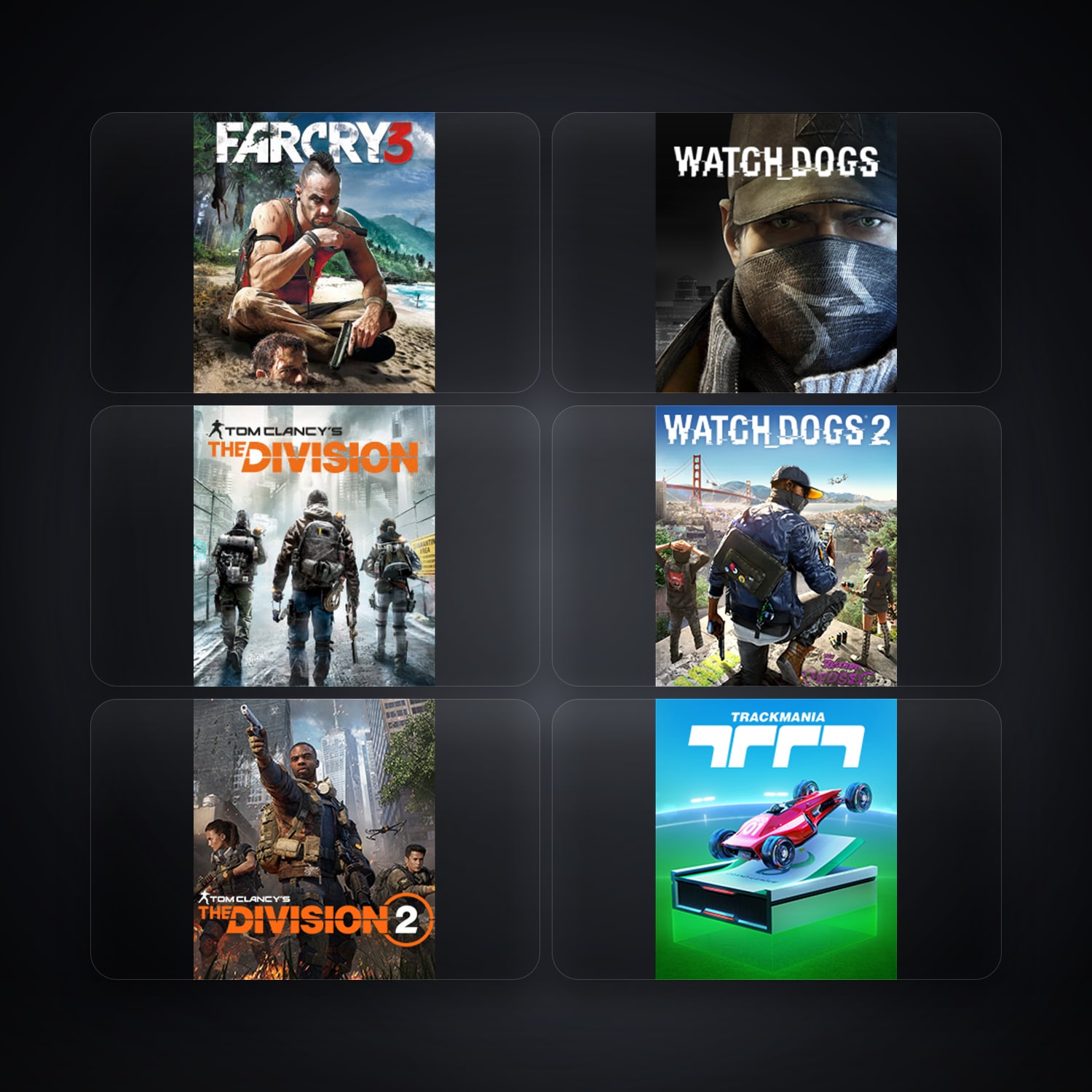 Ubisoft Far Cry 3 Deluxe Edition + Watch_Dogs — RO — 7 games — HabibiAccounts