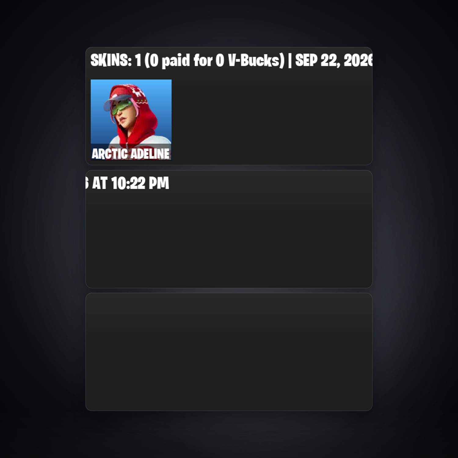 Epic · 261293633 — HabibiAccounts