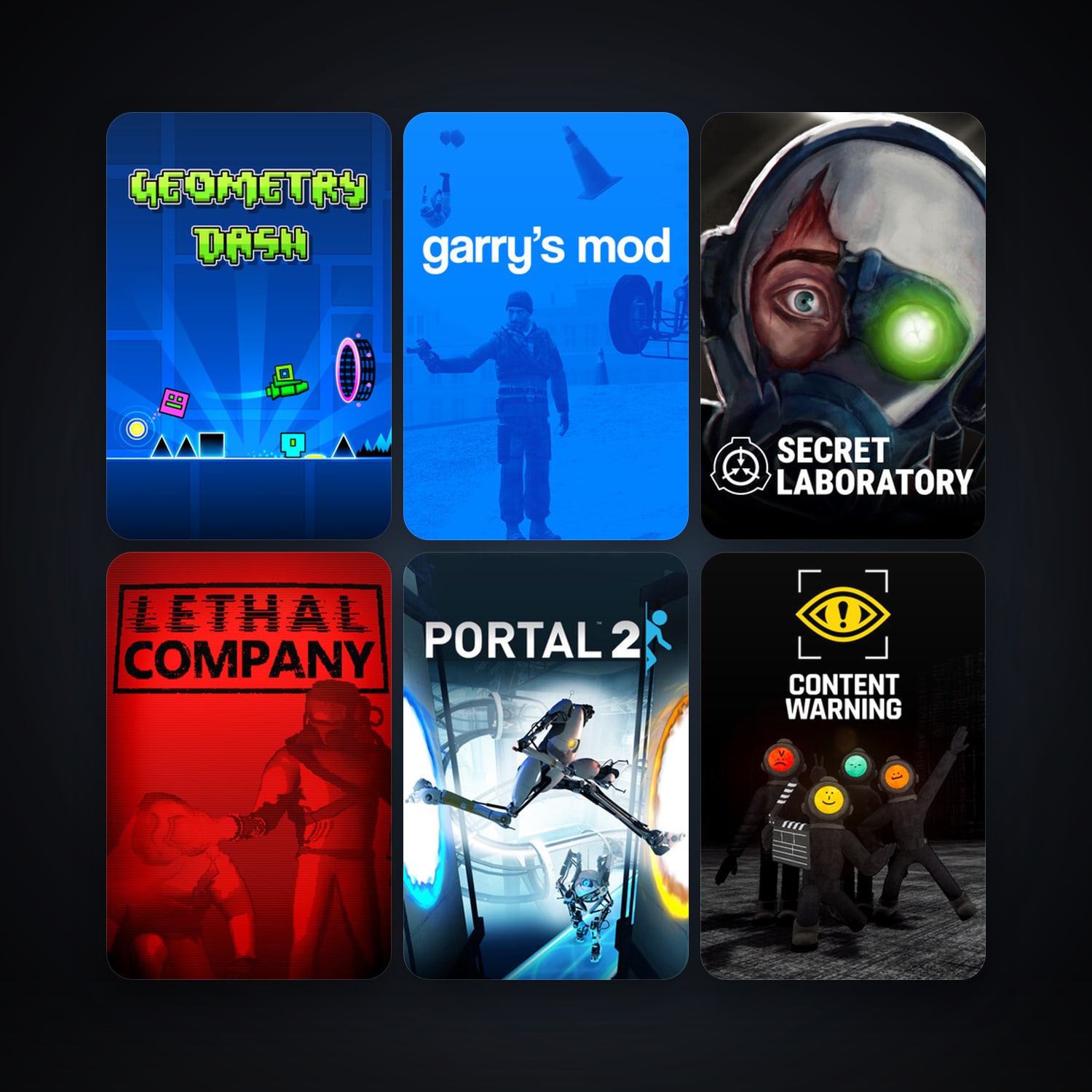 Portal 2 + Garry's Mod, 18 games, clean — HabibiAccounts