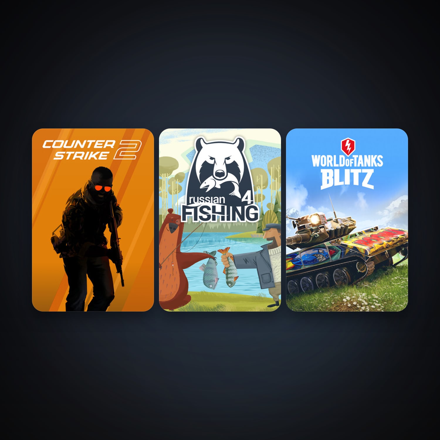 CS2 Prime + World of Tanks Blitz, 6 games, clean — HabibiAccounts