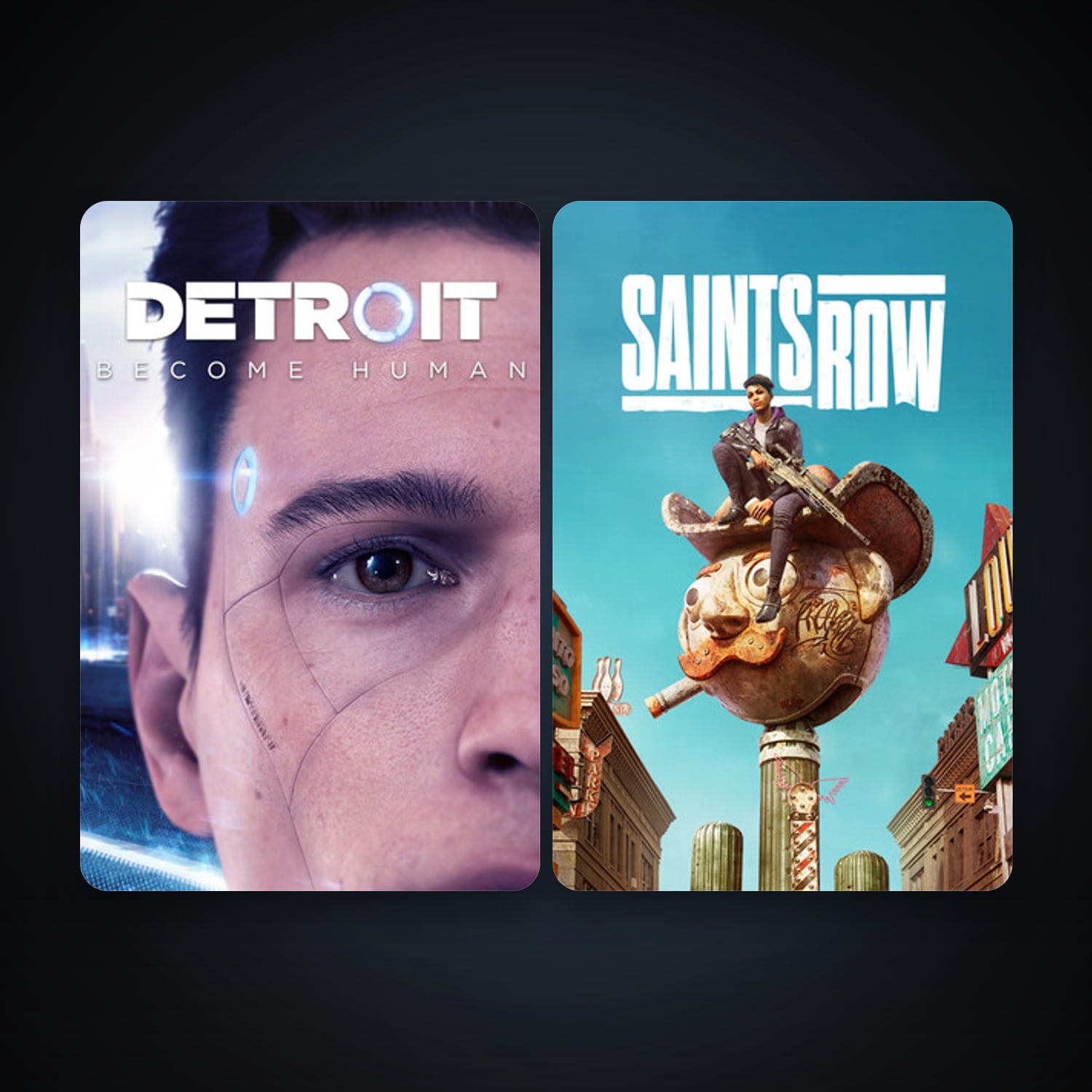 Saints Row + Detroit: Become Human, 5 games, clean — HabibiAccounts