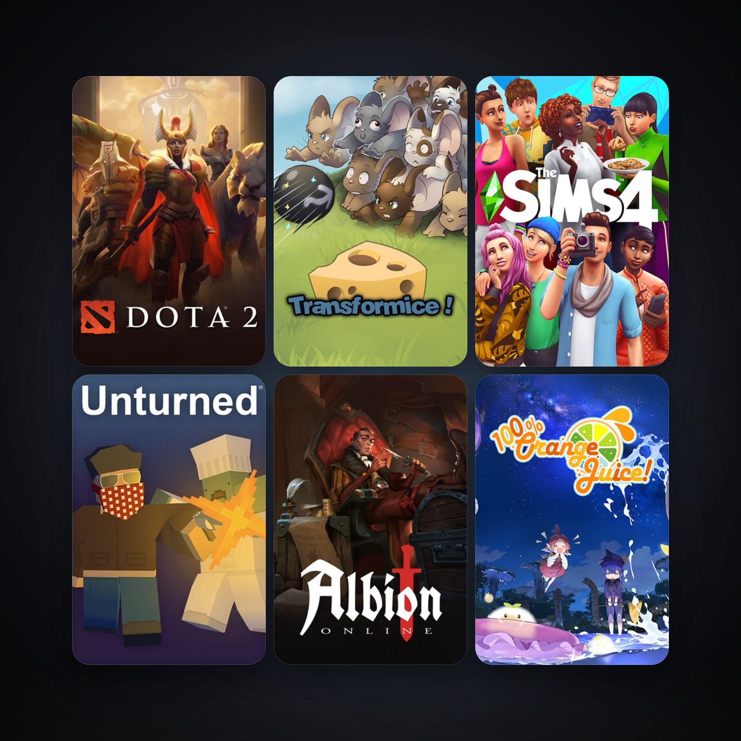 Dota 2 + 100% Orange Juice, 21 games, clean — HabibiAccounts