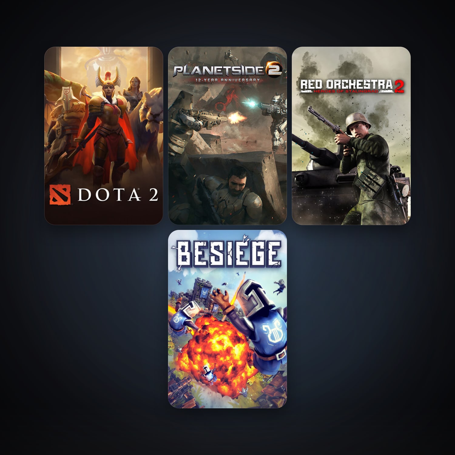 Dota 2 + Red Orchestra 2: Heroes of Stalingrad with Rising Storm, 6 games, clean — HabibiAccounts