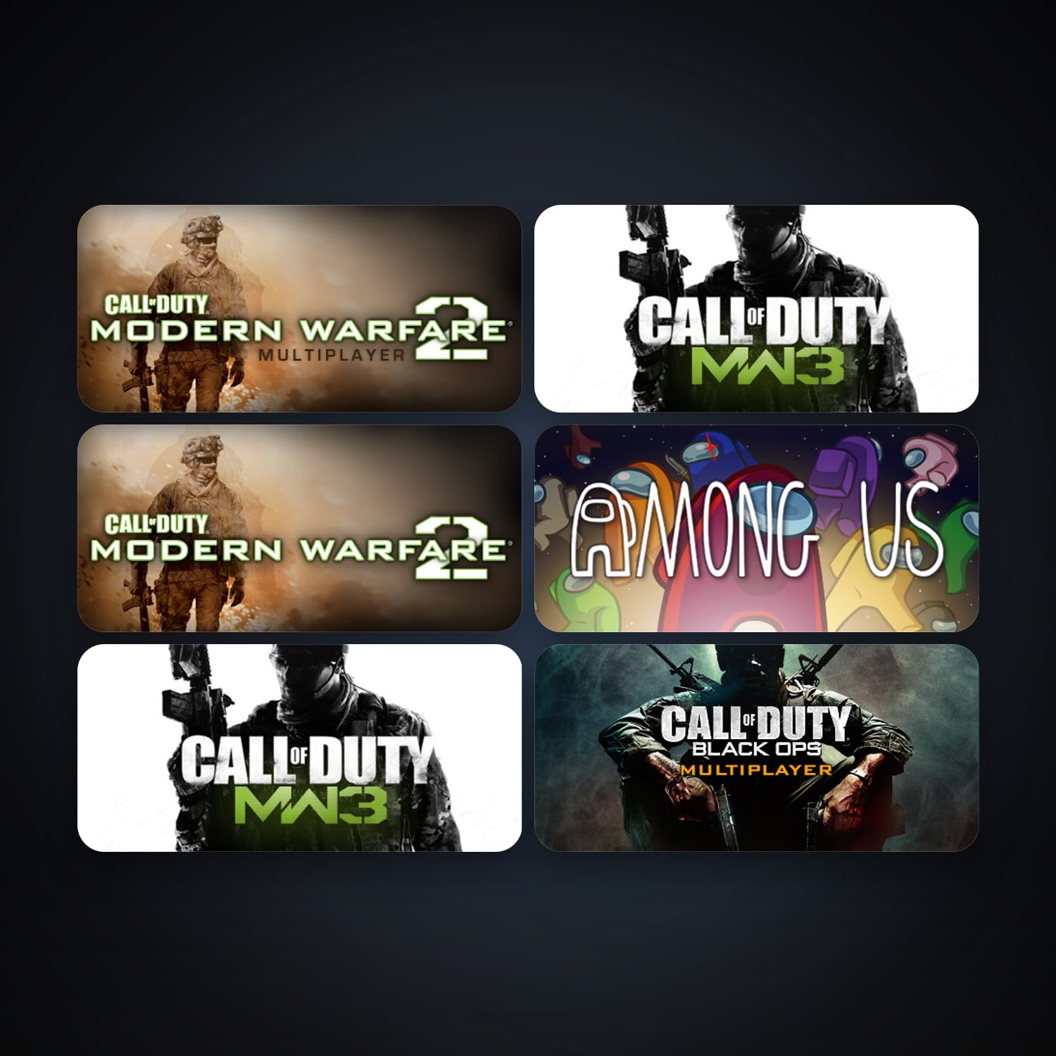 Portal + Call of Duty: Modern Warfare 2 (2009), 10 games, clean — HabibiAccounts