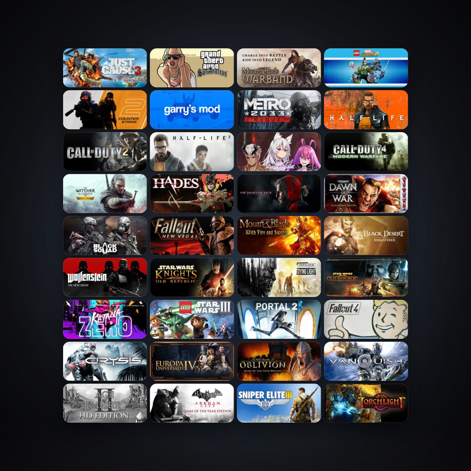 Steam 157 games, Steam 11, clean — HabibiAccounts