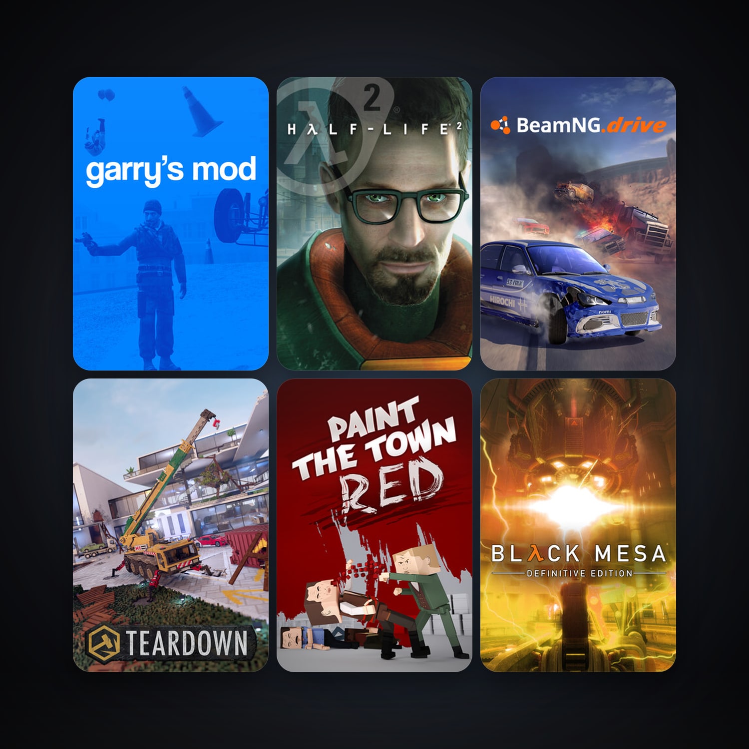 Half-Life 2 + Garry's Mod, 53 games, clean — HabibiAccounts