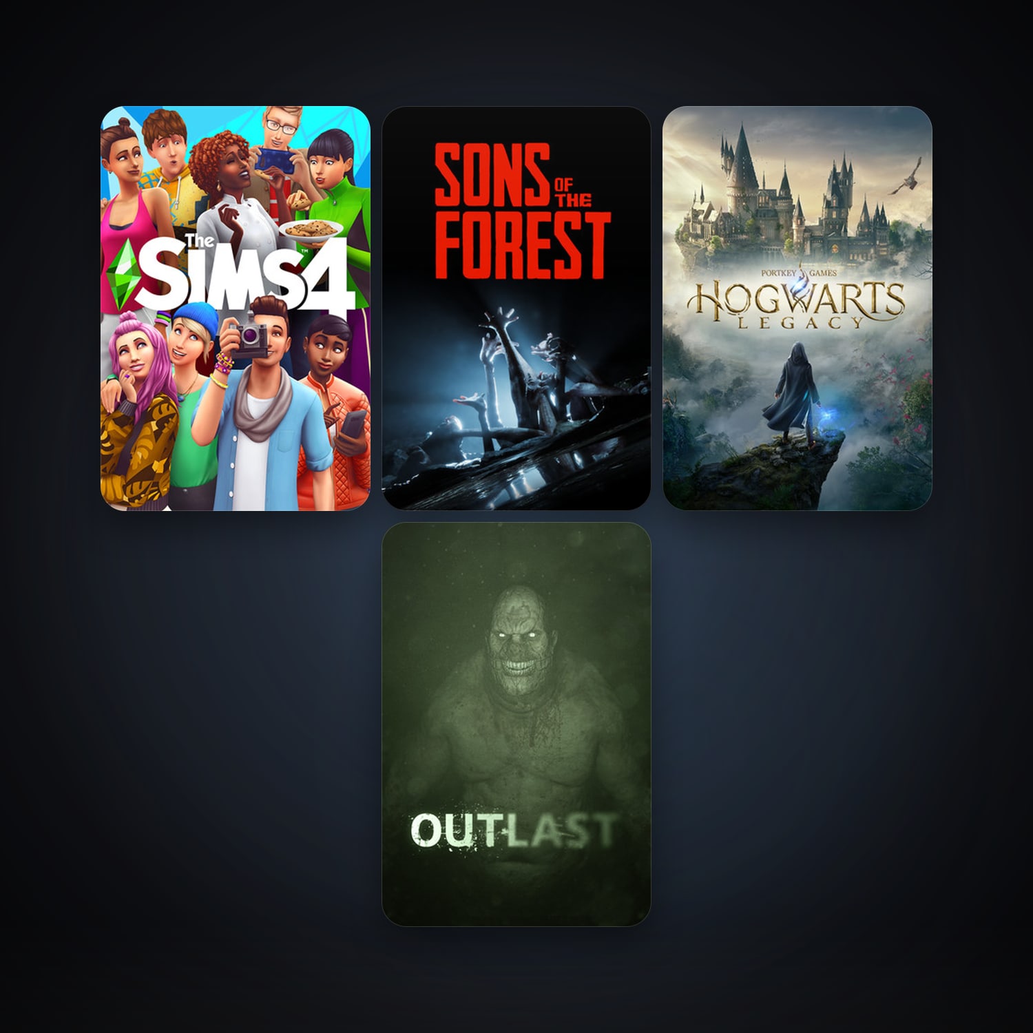 Outlast + Wallpaper Engine, 5 games, clean — HabibiAccounts