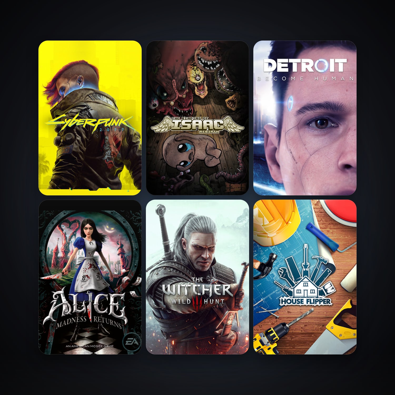 Gish + Alice: Madness Returns, 25 games, clean — HabibiAccounts