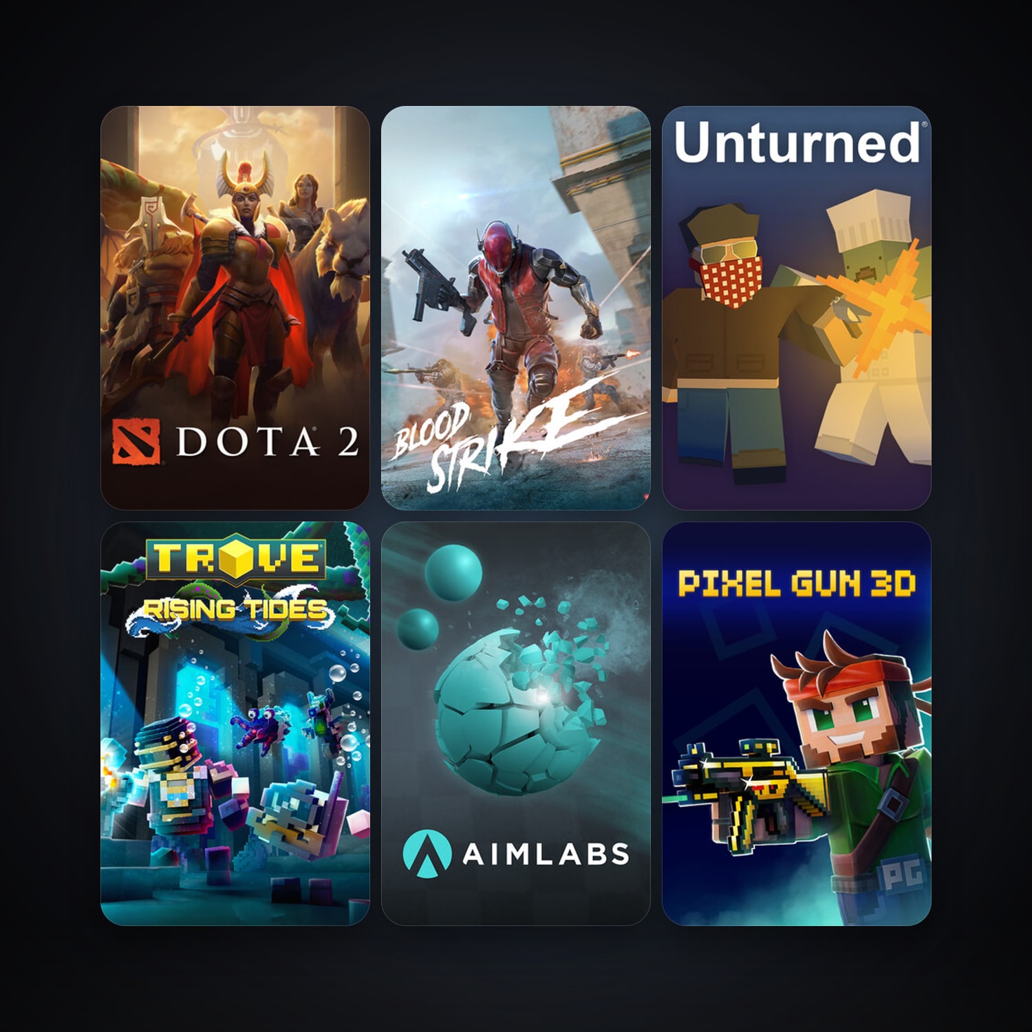 Dota 2 + Trove, 20 games, clean — HabibiAccounts