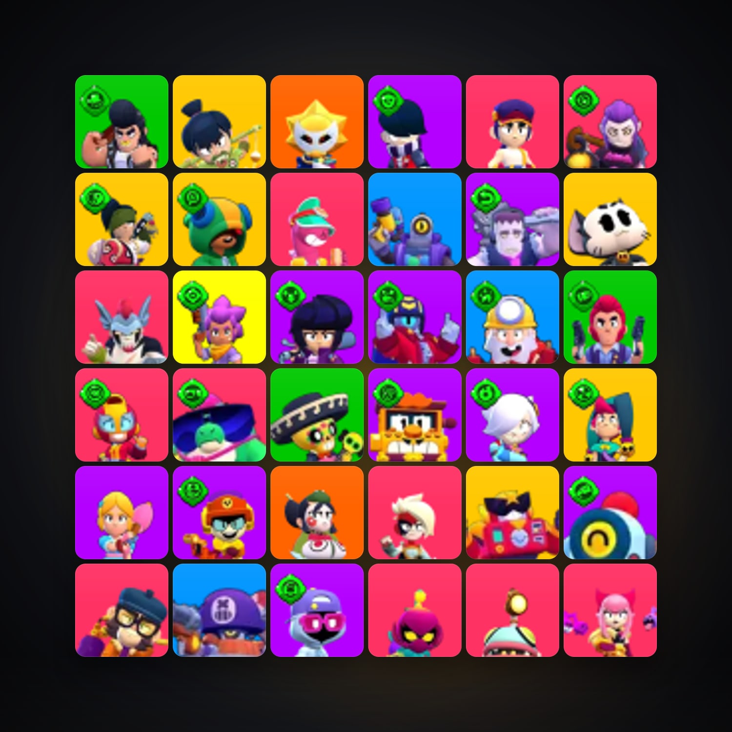 105 Brawlers | 69.3K Trophies — Supercell Account — HabibiAccounts