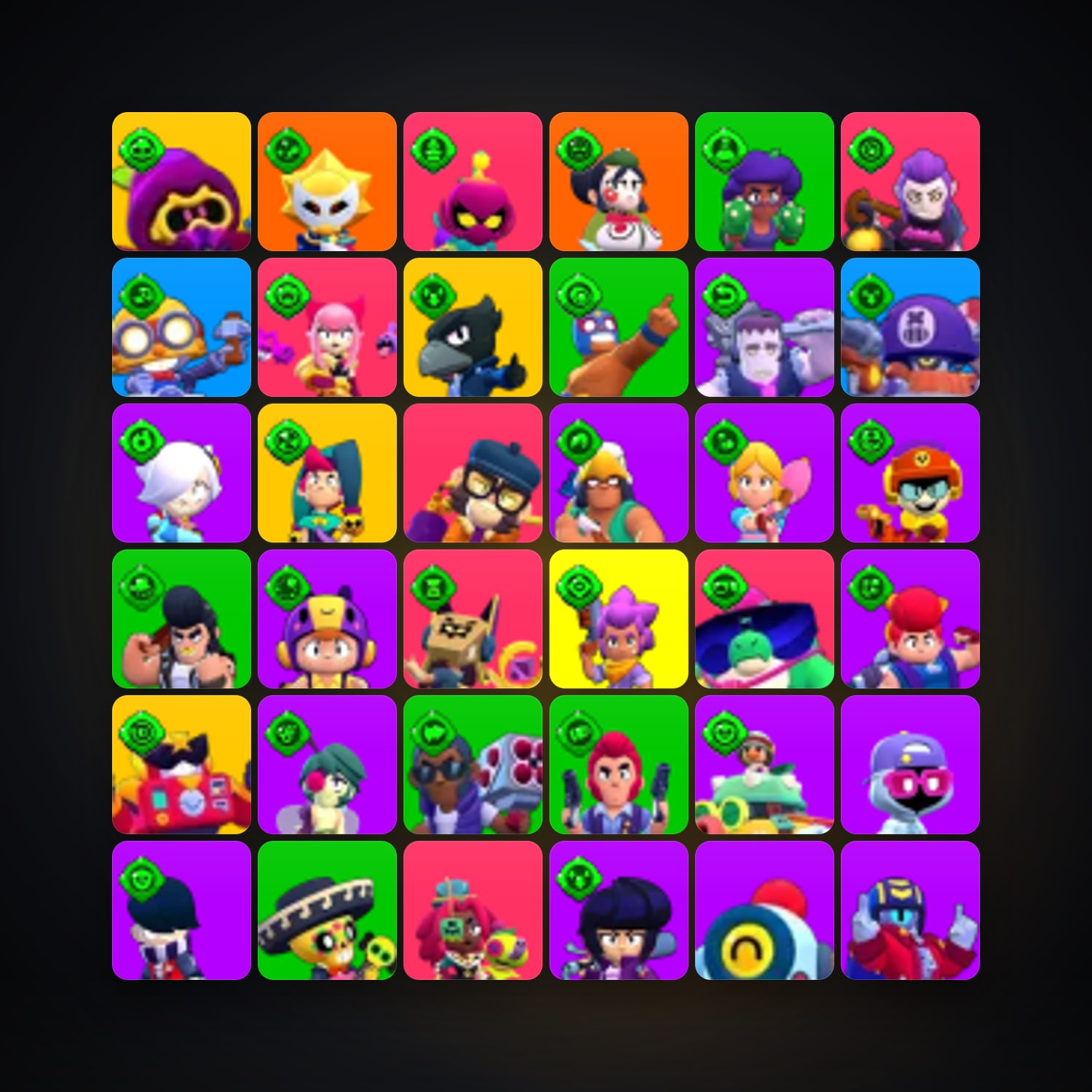 105 Brawlers | 66.4K Trophies | TH 8 — Supercell Account — HabibiAccounts