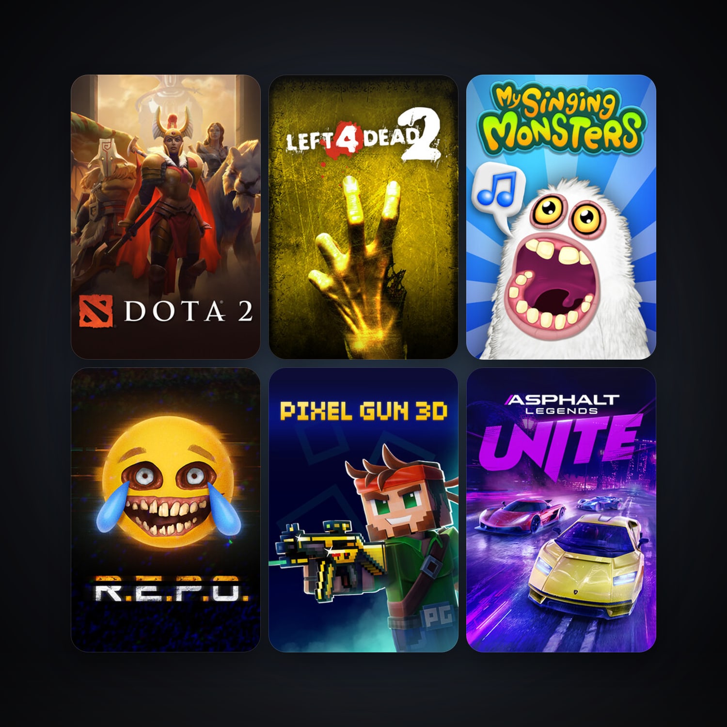Left 4 Dead 2 + Dota 2, 20 games, clean — HabibiAccounts