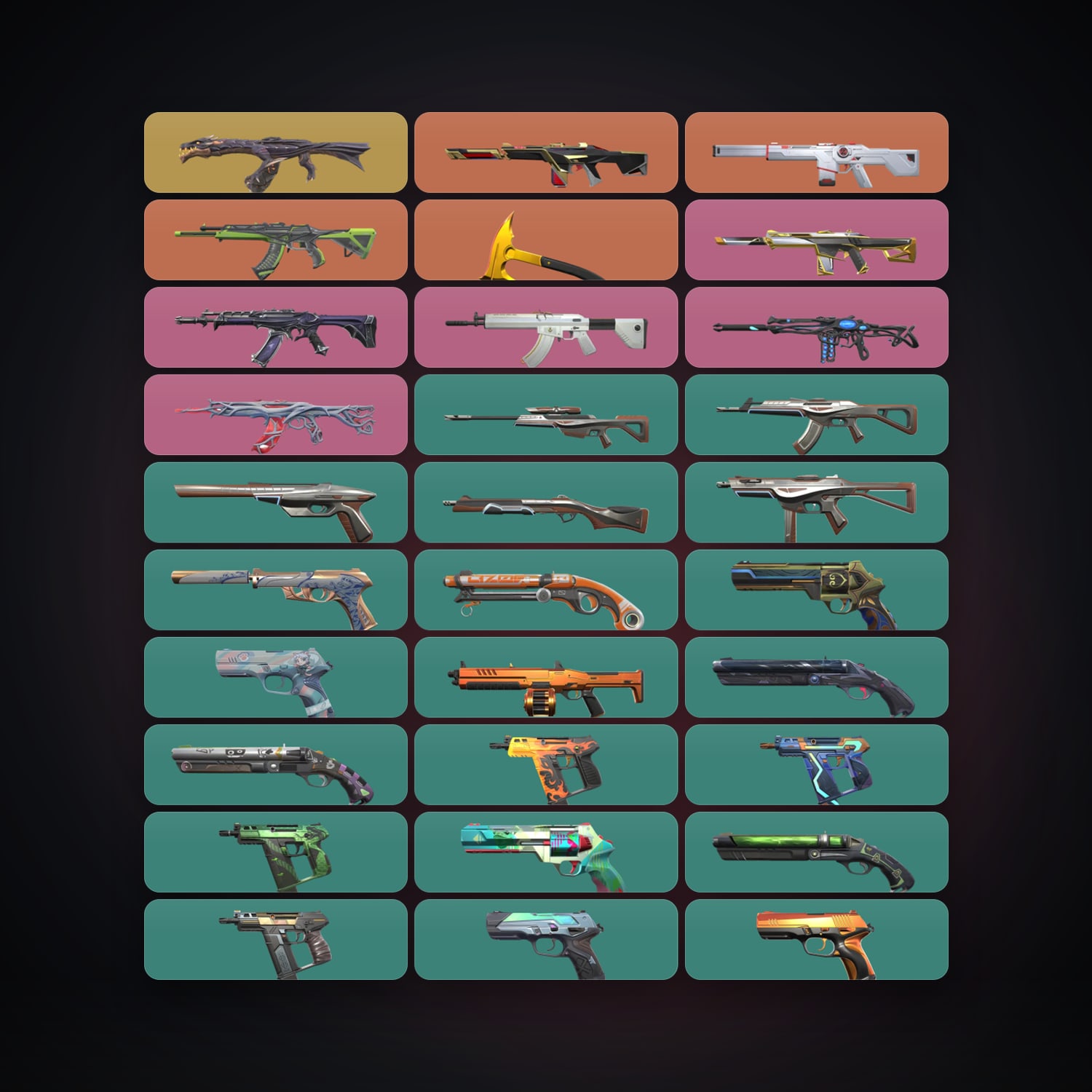 EU Silver 2 locker — 1 knives, 40 skins, lvl 269 — HabibiAccounts