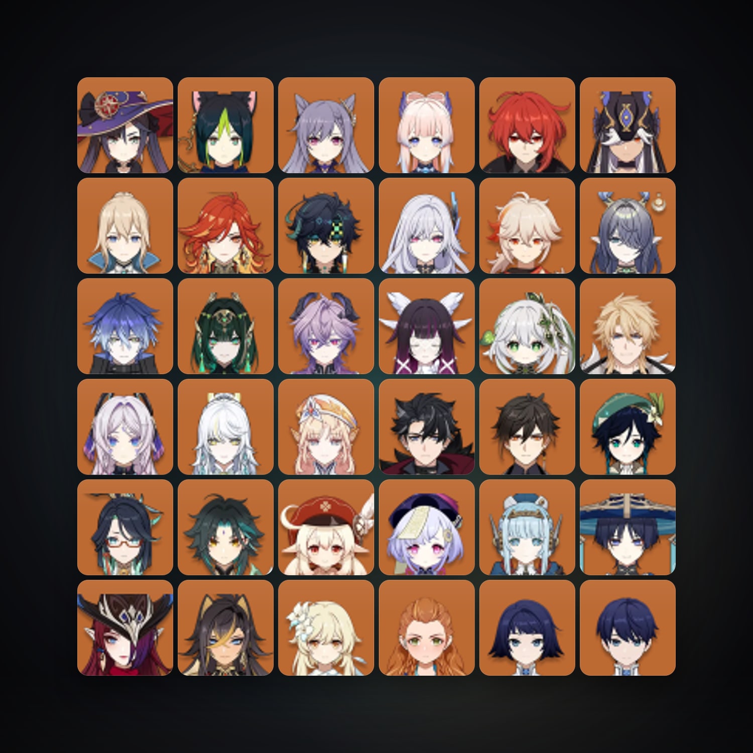 Genshin Impact | AR 59 | 87 Chars | 32× 5★ — Genshin / miHoYo Account — HabibiAccounts