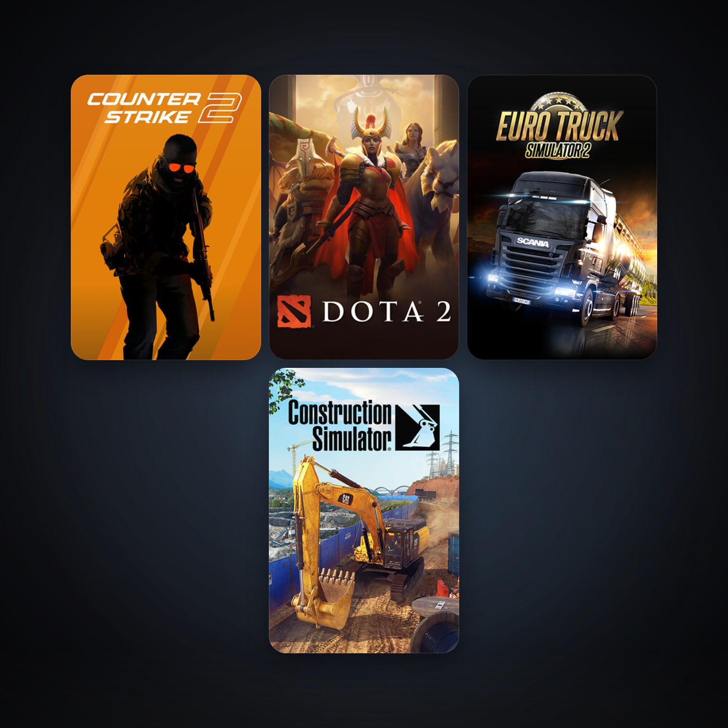 Dota 2 + CS2 Prime, 5 games, clean — HabibiAccounts