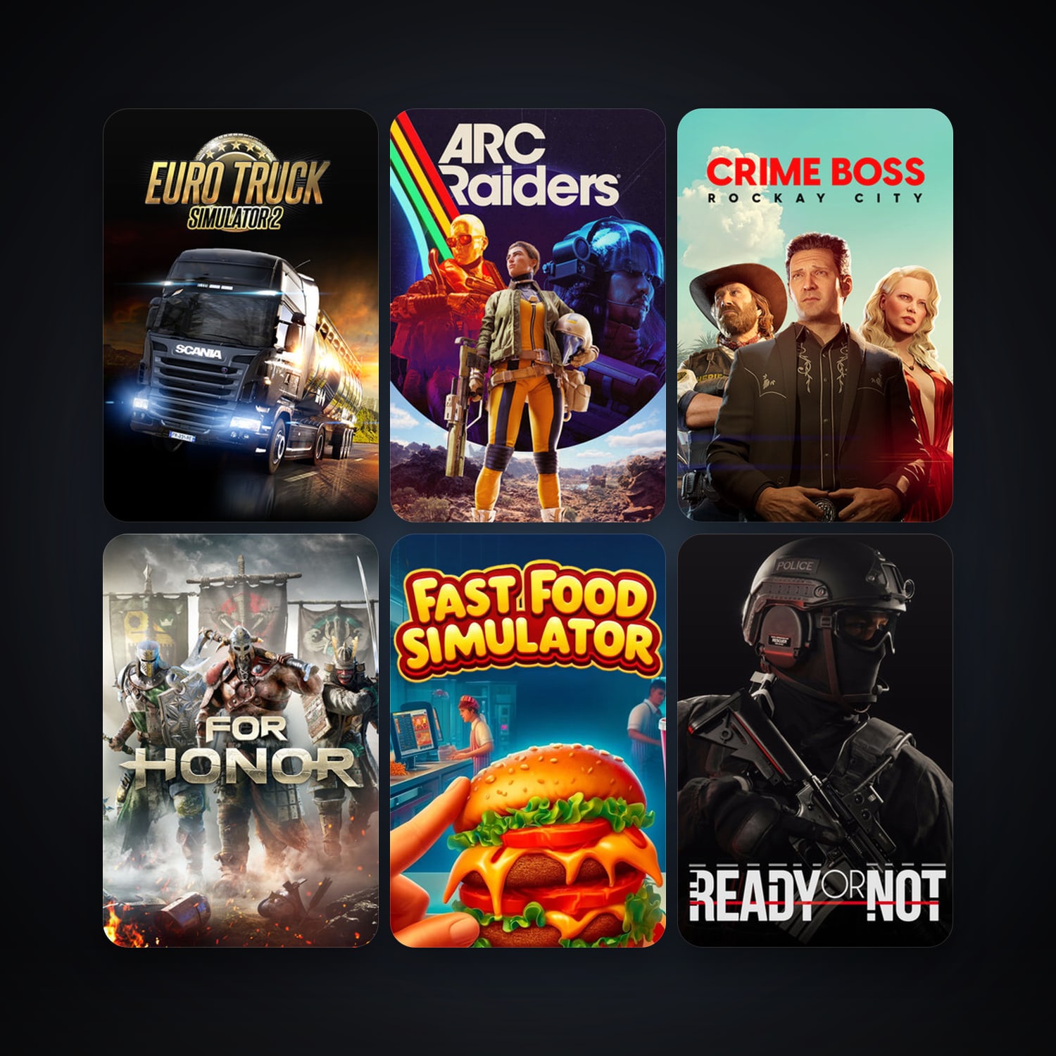 Borderlands 2 + RaceRoom Racing Experience, 24 games, clean — HabibiAccounts