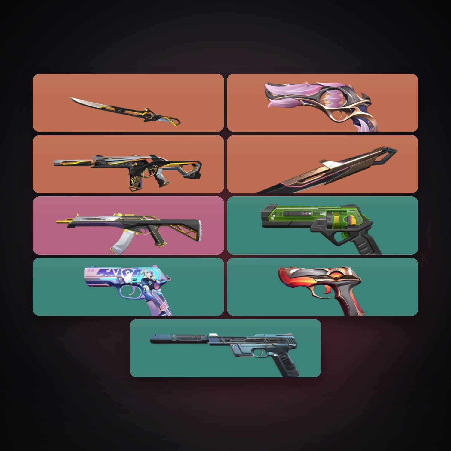 BR Gold 2 locker — 2 knives, 9 skins, lvl 95 — HabibiAccounts