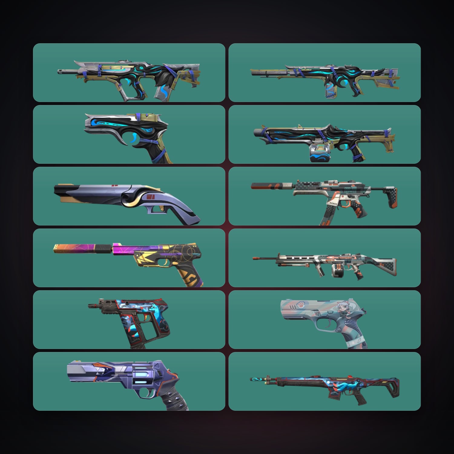 AP Silver 3 locker — 13 skins, lvl 76 — HabibiAccounts