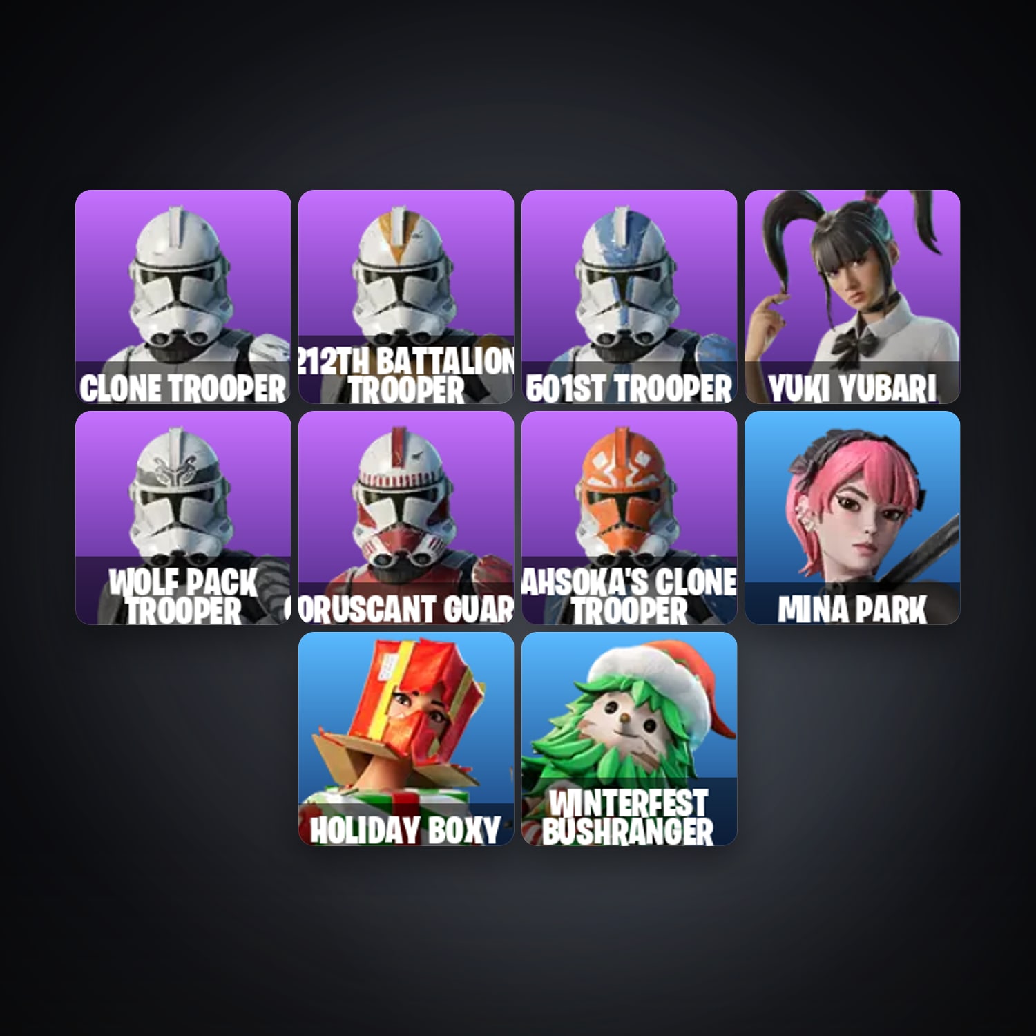 Epic — 10 games — HabibiAccounts