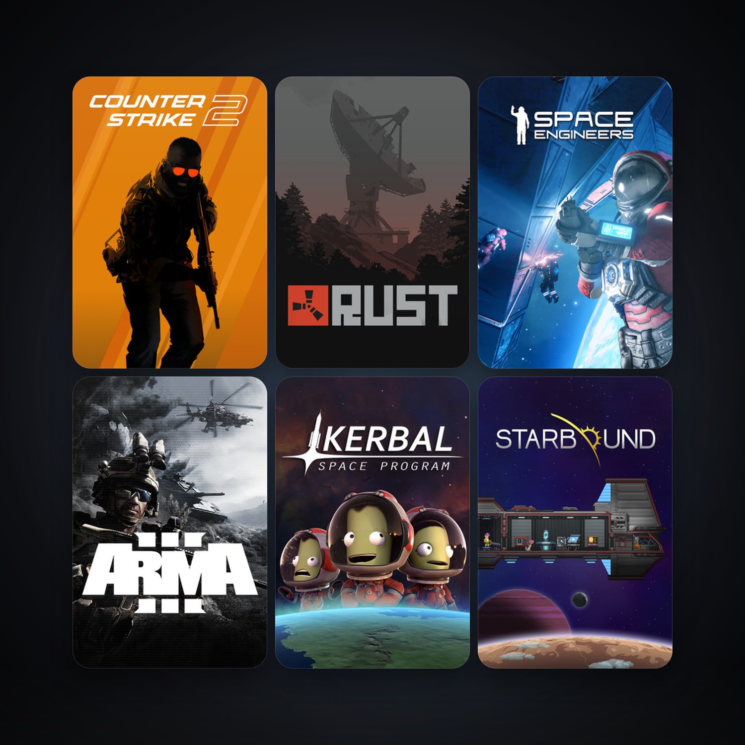 CS2 Prime + Garry's Mod, 199 games, Steam 12, clean — HabibiAccounts
