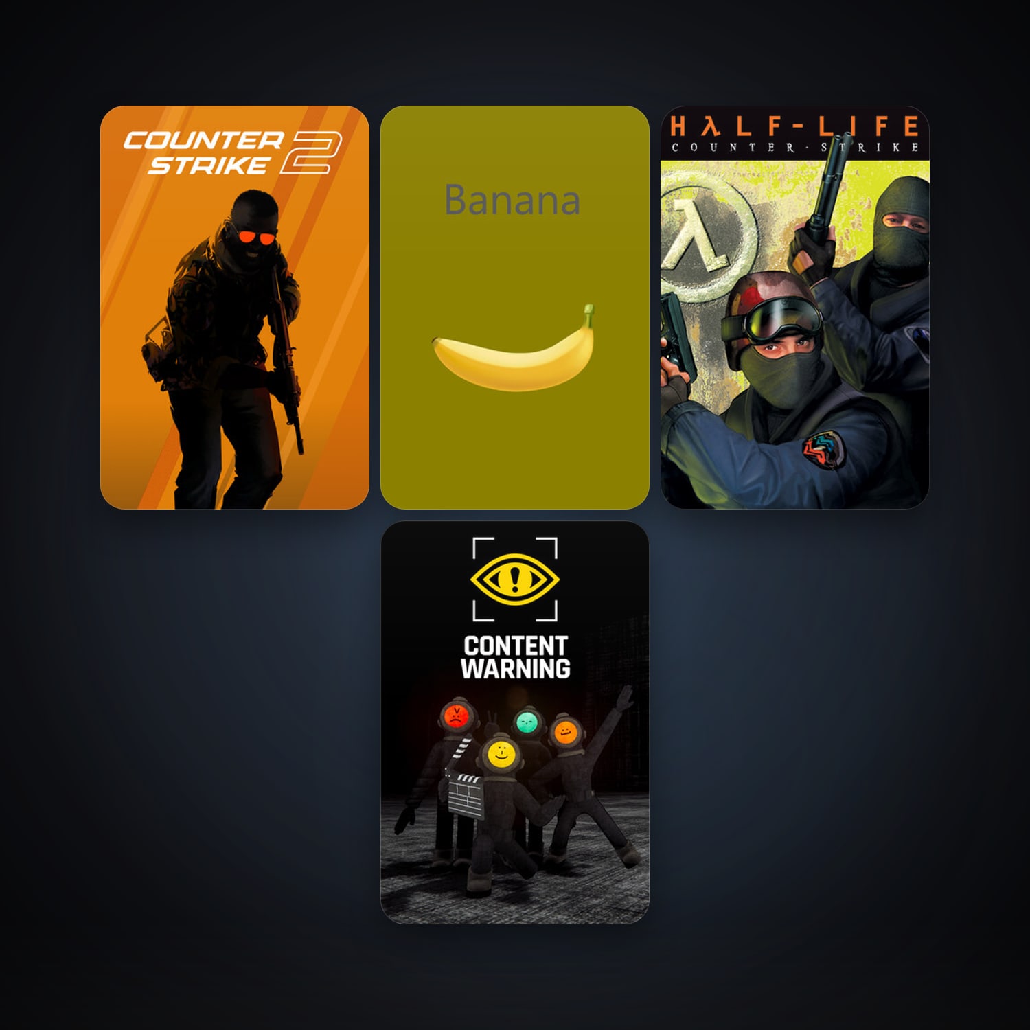 Counter-Strike + CS2 Prime, 6 games, clean — HabibiAccounts
