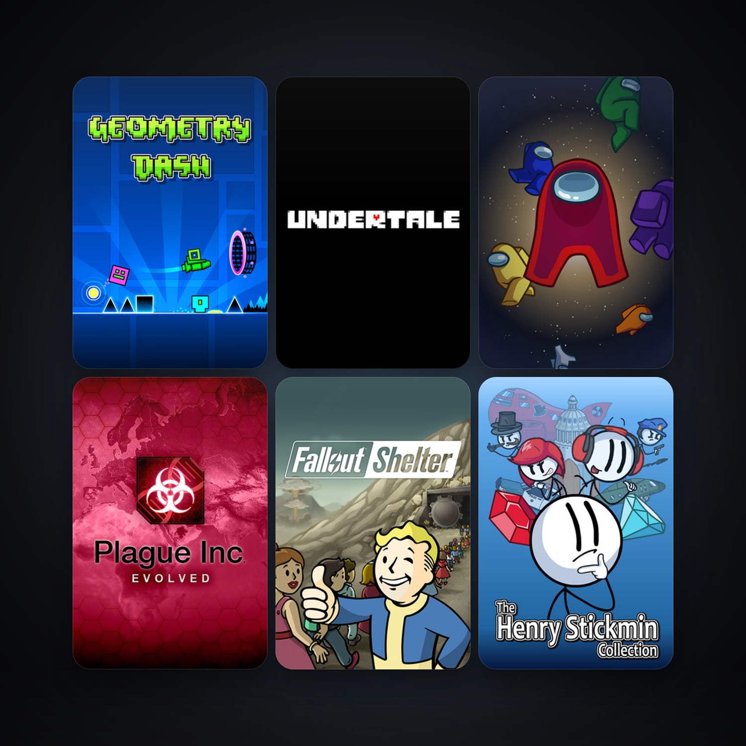 Plague Inc: Evolved + Bloons TD 5, 36 games, clean — HabibiAccounts