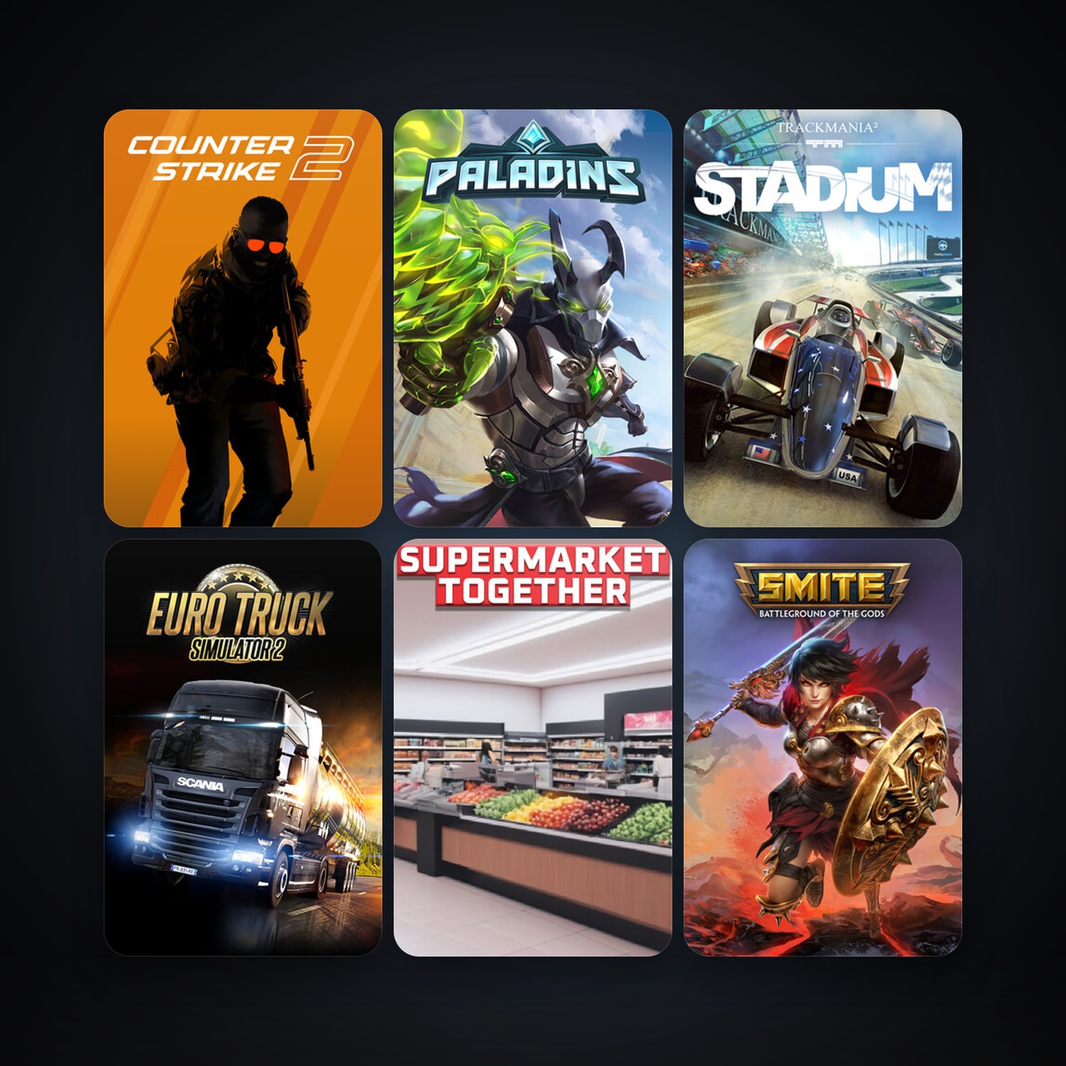 CS2 Prime + PAYDAY 2, 8 games, clean — HabibiAccounts