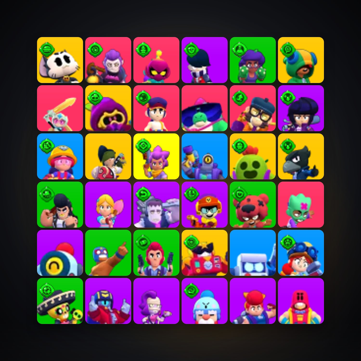 105 Brawlers | 48.3K Trophies — Supercell Account — HabibiAccounts