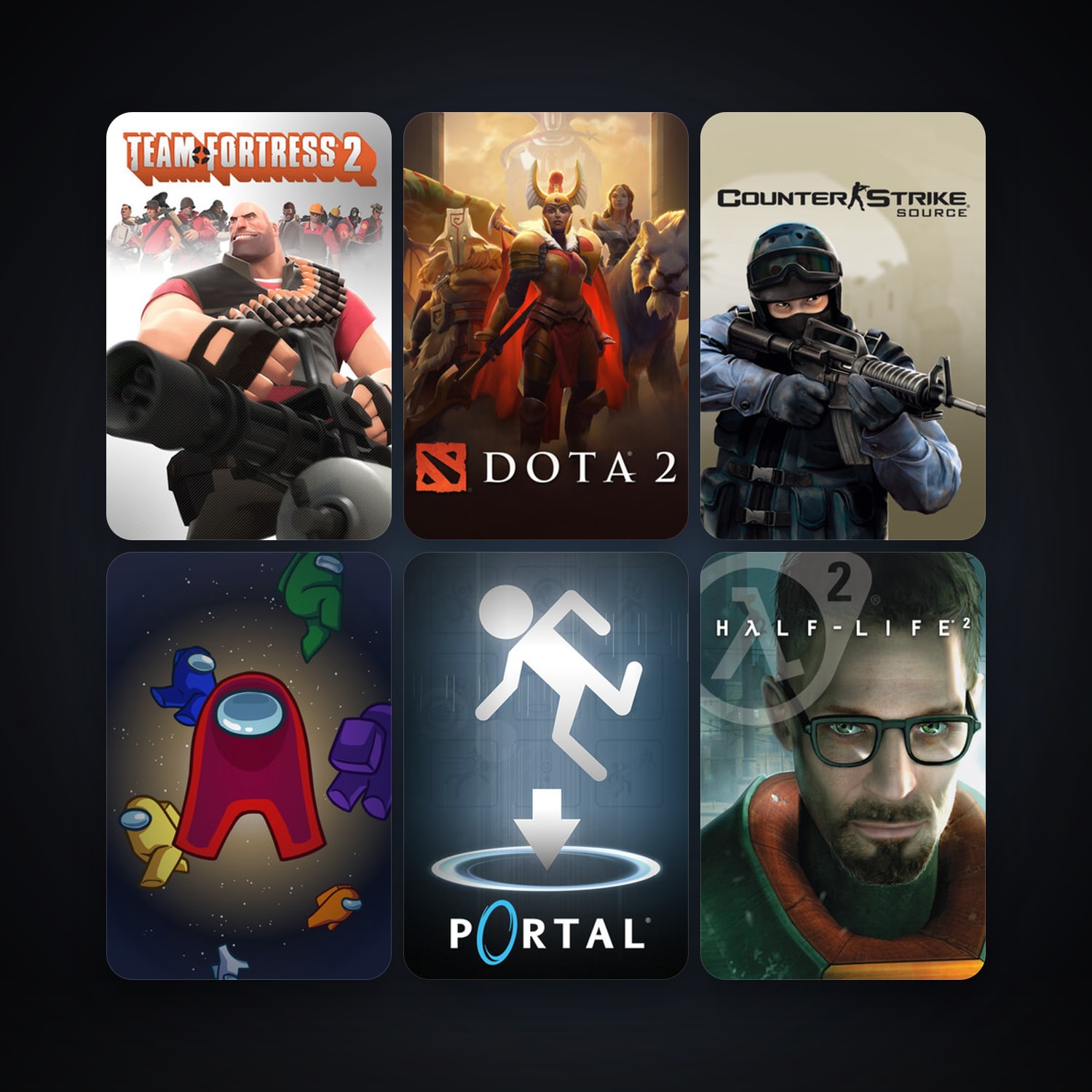 Half-Life 2 + Counter-Strike: Source, 12 games, Steam 12, clean — HabibiAccounts