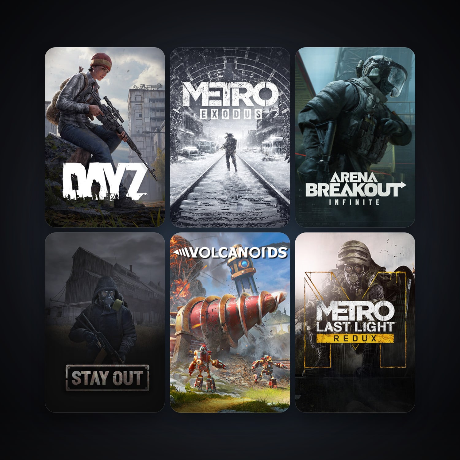 Metro: Last Light + Arma 3, 43 games, clean — HabibiAccounts