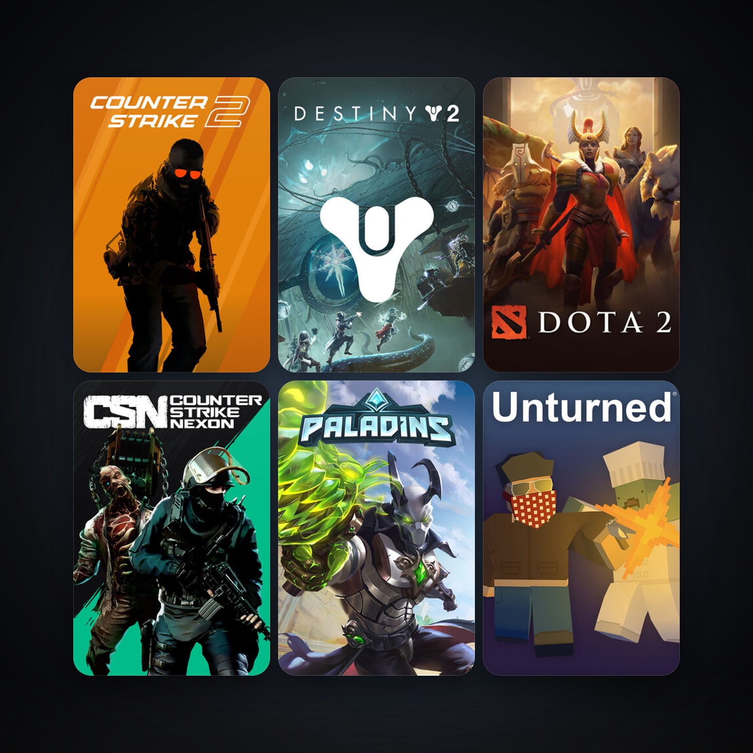Dota 2 + CS2 Prime, 37 games, clean · 261318053 — HabibiAccounts