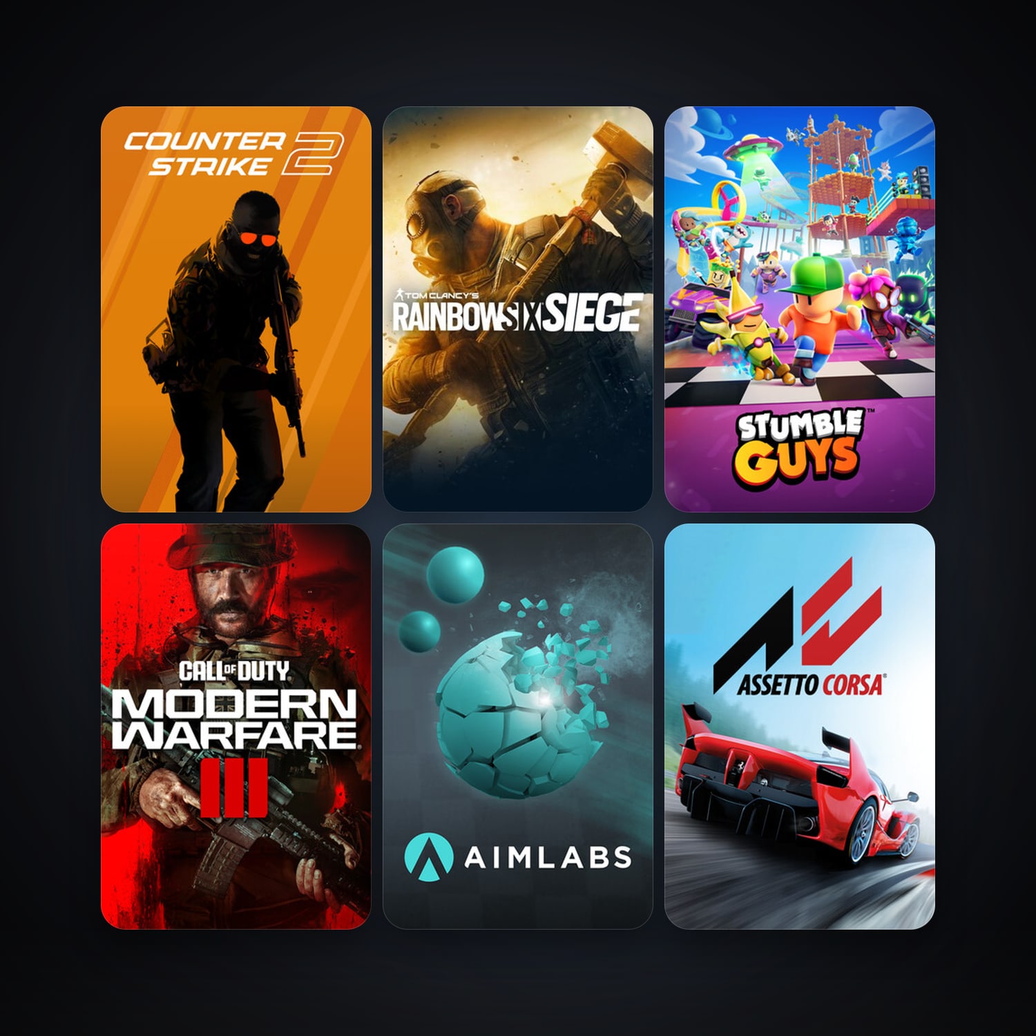 CS2 Prime + Assetto Corsa, 49 games, clean — HabibiAccounts